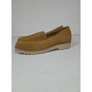Skechers Arch Fit Suede Loafers Marlie Chestnut Loafer Women Sz 11